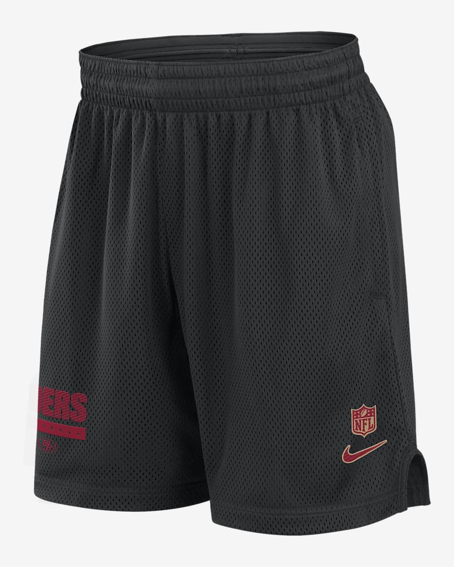 San Francisco 49ers Sideline Men s Nike Dri FIT NFL Shorts. Nike